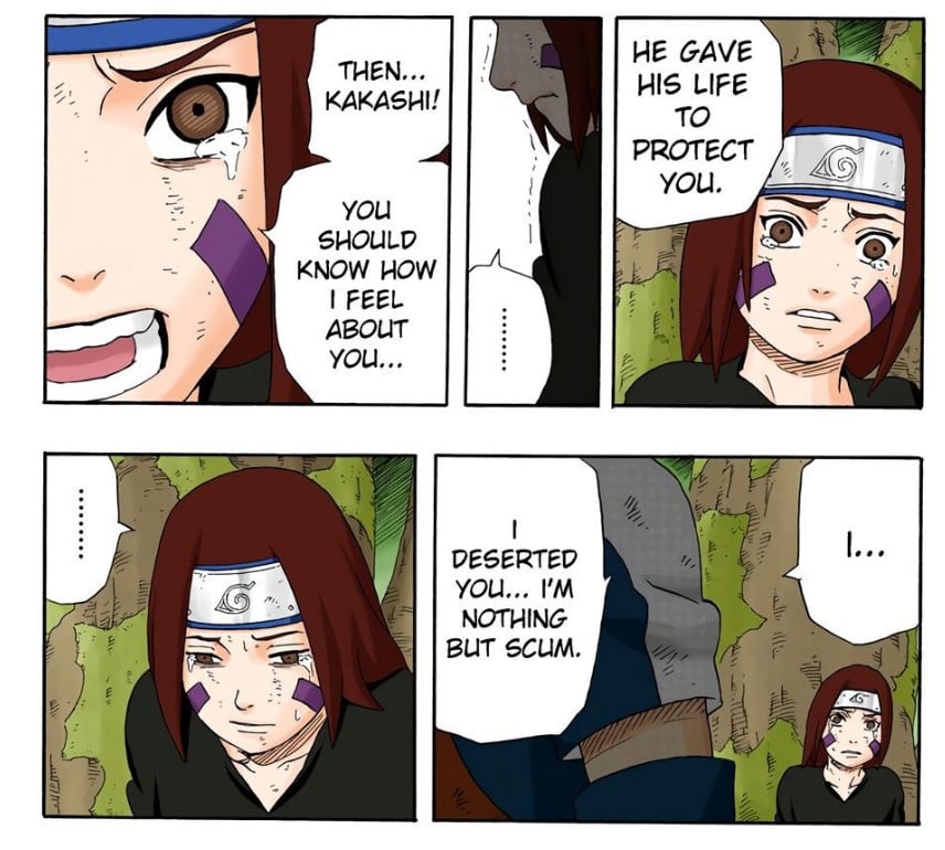 Kakashi a-t-il déjà aimé Rin ? & Pourquoi elle l'aimait?