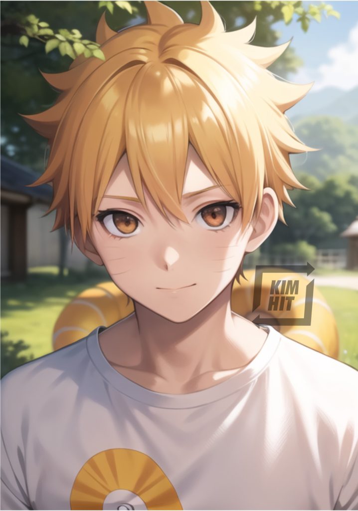Naruto est le protagoniste de Naruto, l'histoire d'un jeune ninja qui rêve de devenir le chef de son village et de gagner le respect de ses pairs.