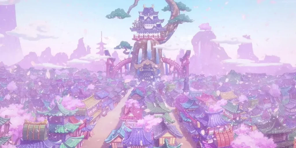 One Piece : Esthétiquement, Wano n'a rien de spécial