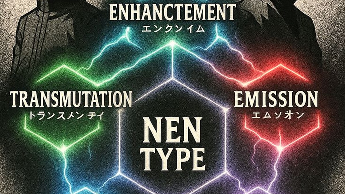 Hunter × Hunter : Nen Chart - La signification des symboles