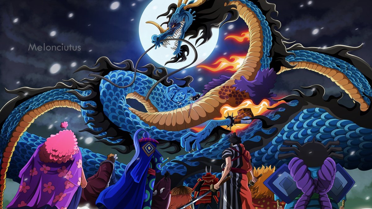 One piece dragon celeste