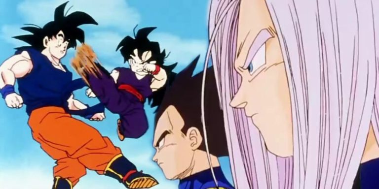 Les cheveux de Goku et Vegeta prouvent que Gohan et Trunks ne les dépasseront jamais