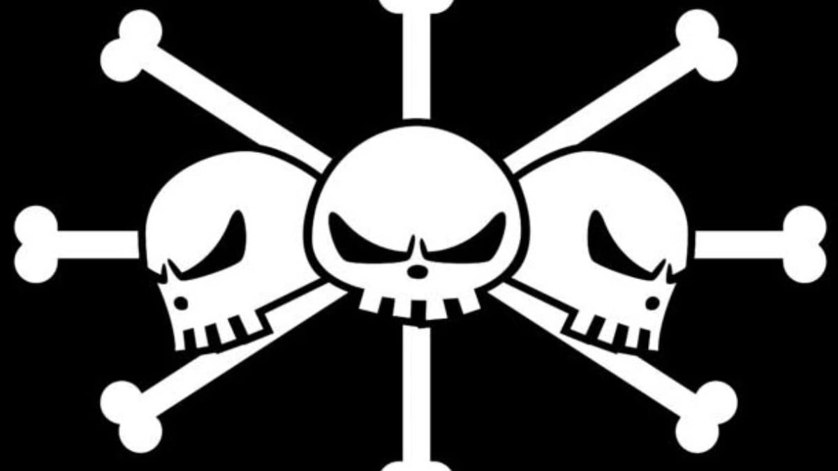 One Piece : Que signifie le drapeau de Barbe Noire ?