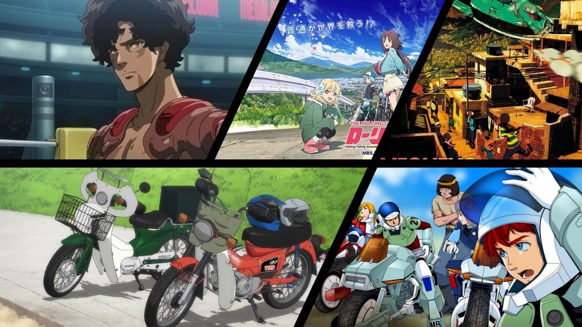 25 meilleurs animes sur les motos de tous les temps